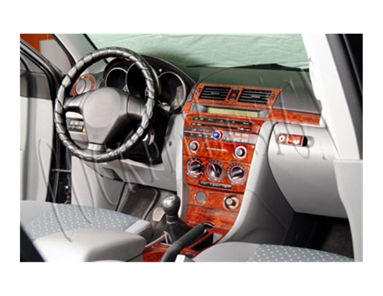 Mazda Mazda 3 06.04 - 12.09 Kit Rivestimento Cruscotto all'interno del veicolo Cruscotti personalizzati 25-Decori Mazda Mazda 3 06.04 - 12.09 Kit Rivestimento Cruscotto all'interno del veicolo Cruscotti personalizzati 25-Decori