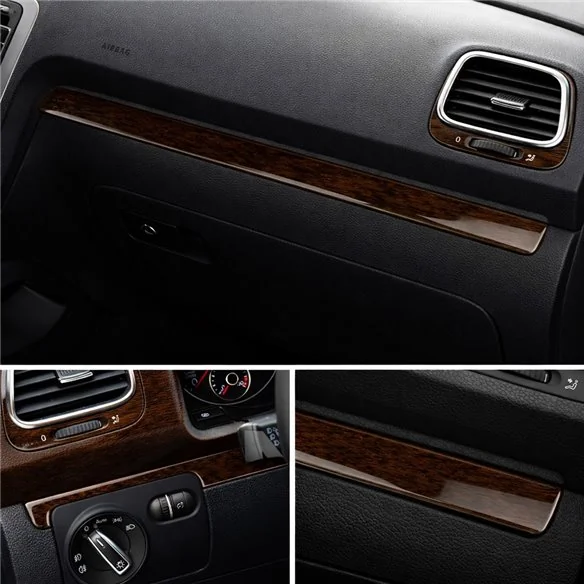 Volkswagen Scirocco 2013-in poi kit rivestimento cruscotto e interni 3D 16 pezzi