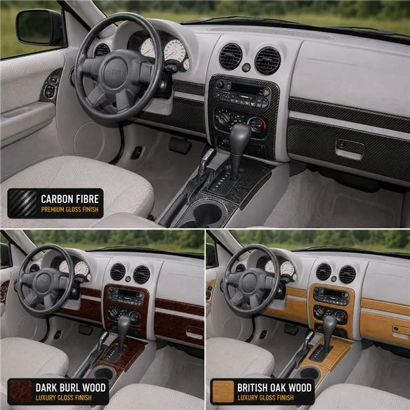 Jeep Liberty 2005-2007 Basic Set kit rivestimento cruscotto e interni 3D