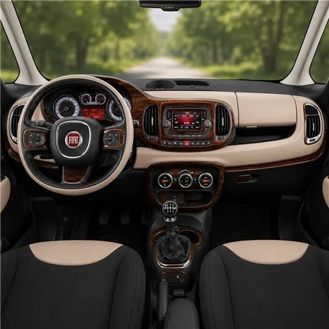 Fiat 500L 2012-2018 kit cruscotto 3D, 39 pezzi