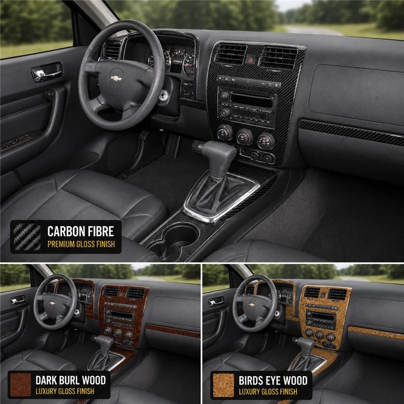 Hummer H3 2006-in poi set completo kit rivestimento cruscotto e interni 3D