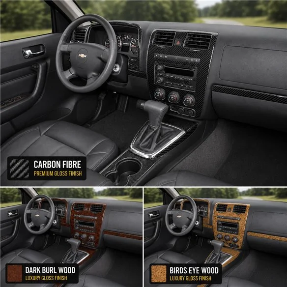 Hummer H3 2006-in poi set completo kit rivestimento cruscotto e interni 3D