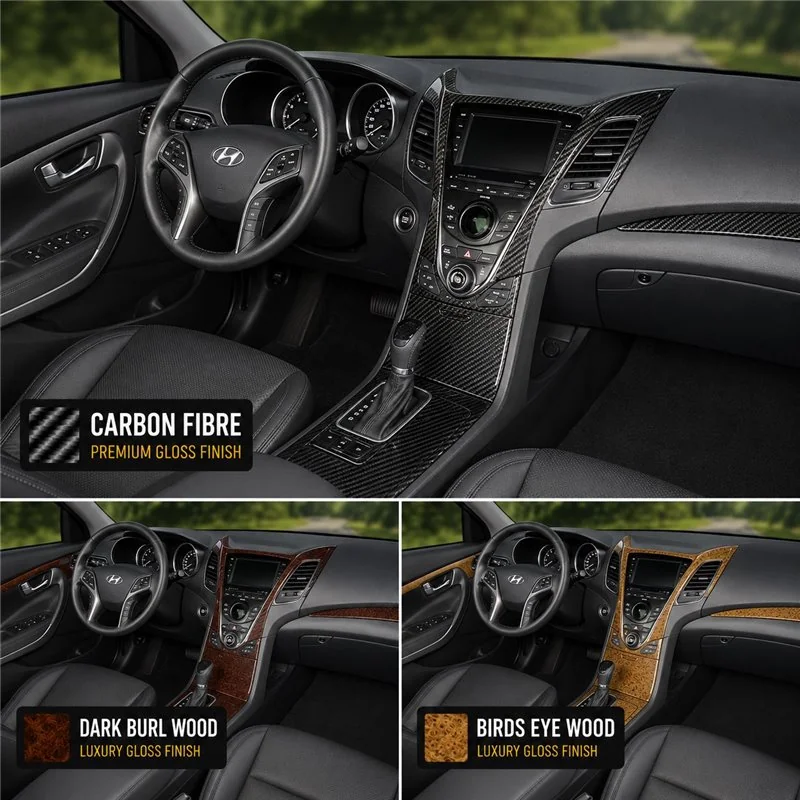 Hyundai Azera 2012-in poi Window control kit rivestimento cruscotto e interni 3D