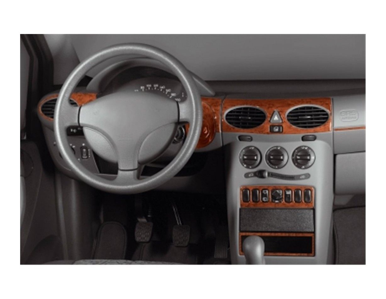 Mercedes A-Class W168 09.97 - 02.01 Kit Rivestimento Cruscotto all'interno del veicolo Cruscotti personalizzati 12-Decori