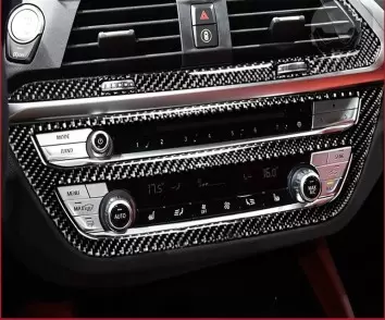 BMW X4 F26 2014–2018 Kit Rivestimento Cruscotto all'interno del veicolo Cruscotti personalizzati 54-Decori