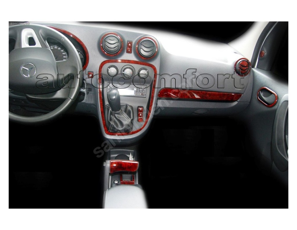 Mercedes Benz Citan W415 ab 2012 Kit Rivestimento Cruscotto all'interno del veicolo Cruscotti personalizzati 16-Decori