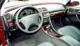 Mercedes Benz CLK 1998-2002 Full Set, Folding roof-Cabrio Mascherine sagomate per rivestimento cruscotti 