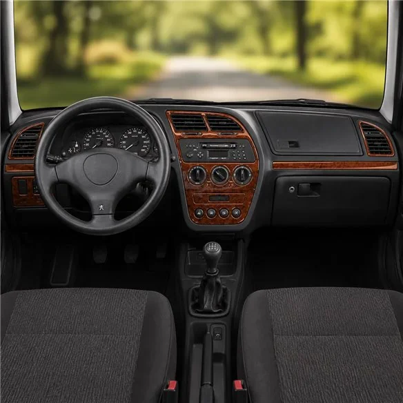 Peugeot 306 1993-1997 kit cruscotto 3D, 13 pezzi