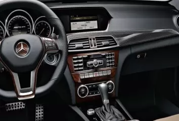 Mercedes C-Class W205 2015–present Kit Rivestimento Cruscotto all'interno del veicolo Cruscotti personalizzati 18-Decori