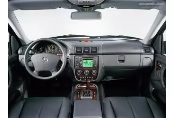 Mercedes ML-Class W163 01.2000 Kit Rivestimento Cruscotto all'interno del veicolo Cruscotti personalizzati 15-Decori