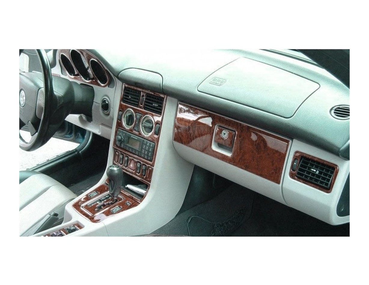 Mercedes SLK (R170) 1997-2004 Kit Rivestimento Cruscotto all'interno del veicolo Cruscotti personalizzati 23-Decori
