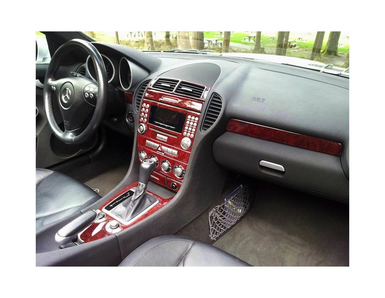 Mercedes SLK (R171) 2004-2010 Kit Rivestimento Cruscotto all'interno del veicolo Cruscotti personalizzati 25-Decori