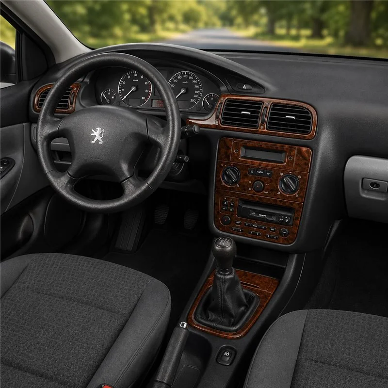 Peugeot 406 1999-2005 kit cruscotto 3D, 13 pezzi