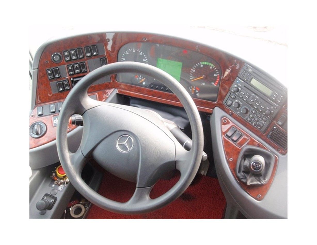 Mercedes Tourismo 04.07 - 12.10 Kit Rivestimento Cruscotto all'interno del veicolo Cruscotti personalizzati 19-Decori