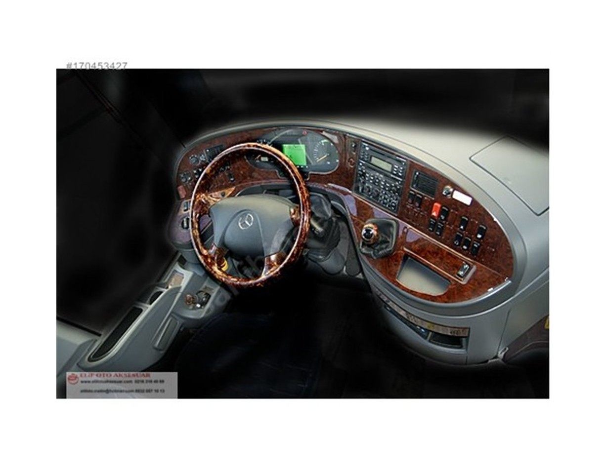 Mercedes Travego 02.05 - 12.10 Kit Rivestimento Cruscotto all'interno del veicolo Cruscotti personalizzati 44-Decori