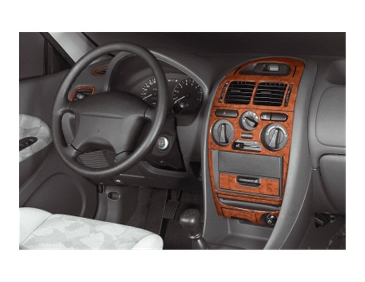 Mitsubishi Carisma 08.95 - 06.99 Kit Rivestimento Cruscotto all'interno del veicolo Cruscotti personalizzati 19-Decori