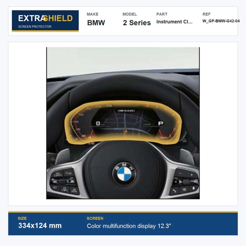 BMW 2 Series Instrument Cluster ExtraShield Screen Protector