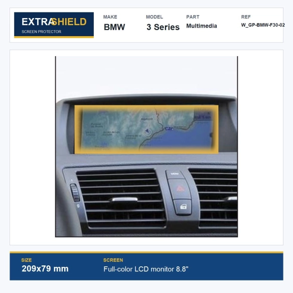 BMW 3 Series Multimedia ExtraShield Screen Protector