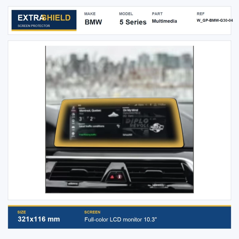 BMW 5 Series Multimedia ExtraShield Screen Protector