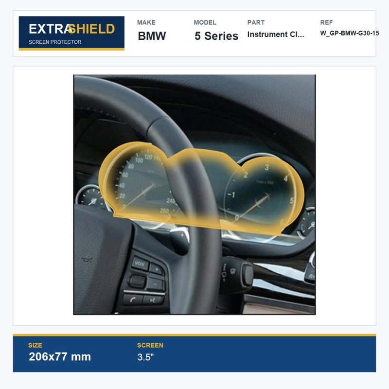 BMW 5 Series Instrument Cluster ExtraShield Screen Protector