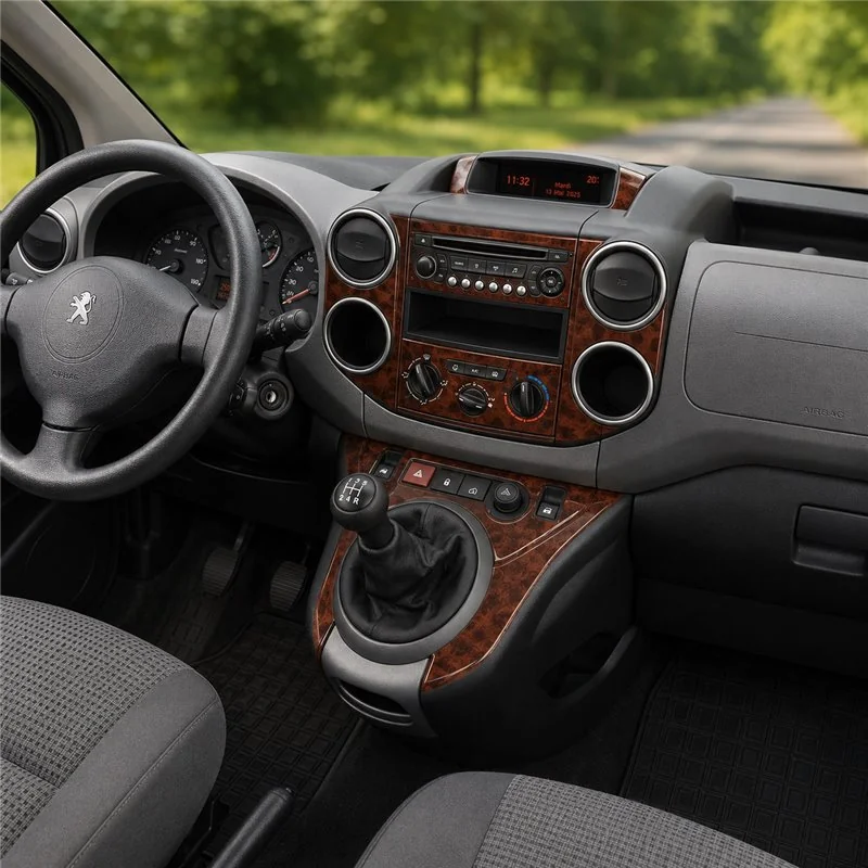 Peugeot Partner 2008+ kit cruscotto 3D, 40 pezzi