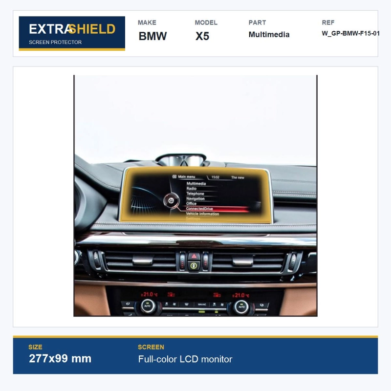 BMW X5 Multimedia ExtraShield Screen Protector