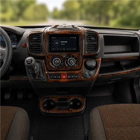 Peugeot Boxer 2021 kit cruscotto 3D, 27 pezzi