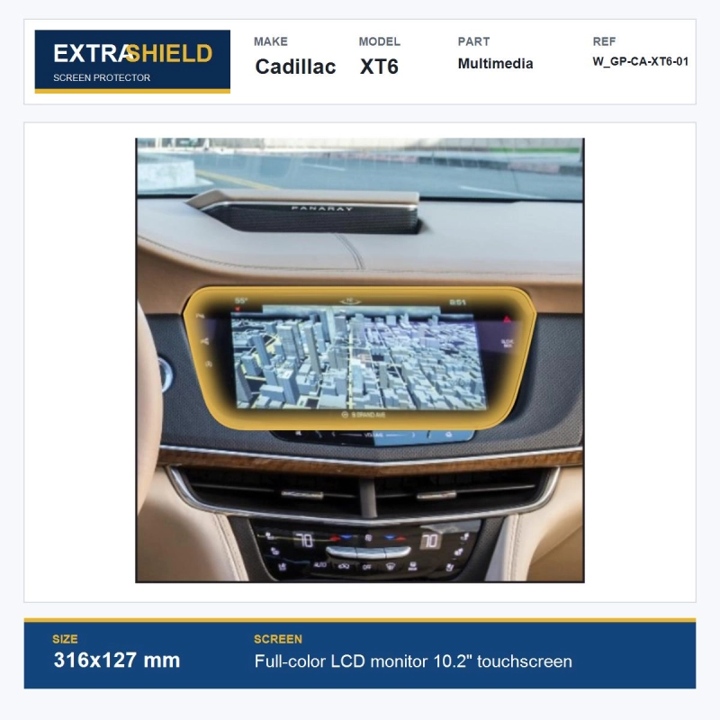 Cadillac XT6 Multimedia ExtraShield Screen Protector