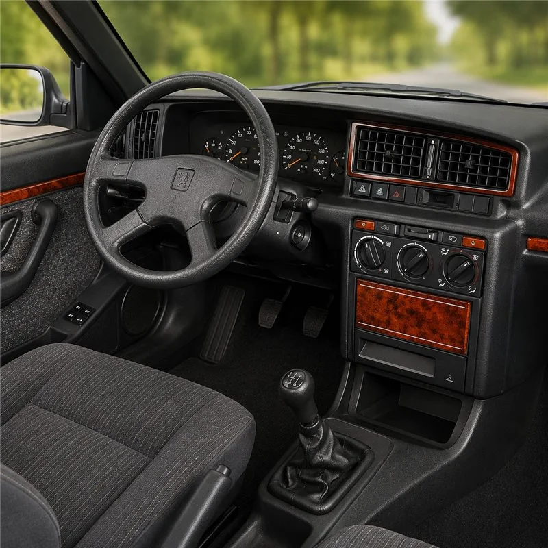 Peugeot 405 1986-1992 kit cruscotto 3D, 12 pezzi