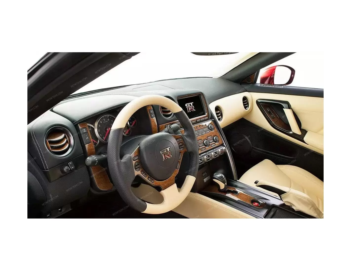 Nissan GT-R 2009-UP Full Set Cruscotto BD Rivestimenti interni