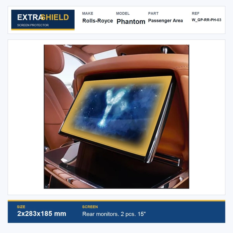Rolls-Royce Phantom Passenger Area ExtraShield Screen Protector