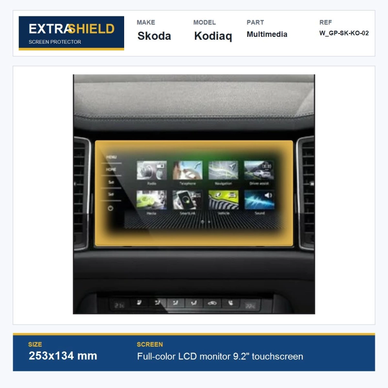 Skoda Kodiaq Multimedia ExtraShield Screen Protector