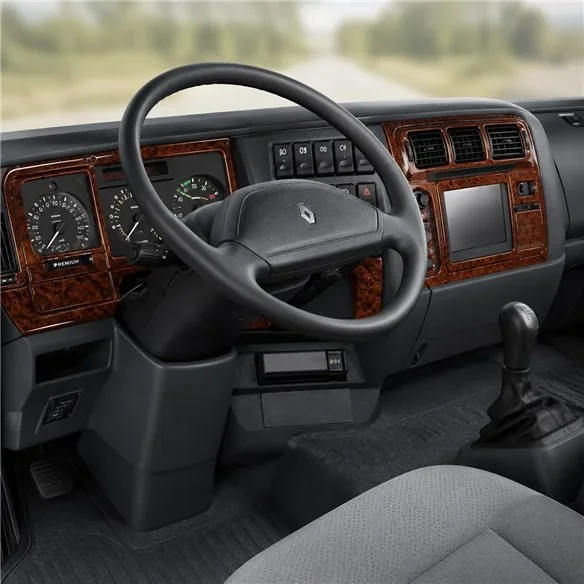 Renault Premium-Midlum 1996-2001 kit cruscotto 3D, 27 pezzi