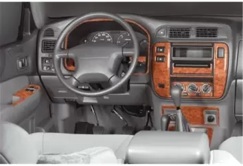Nissan Patrol 03.98 - 01.00 Kit Rivestimento Cruscotto all'interno del veicolo Cruscotti personalizzati 21-Decori