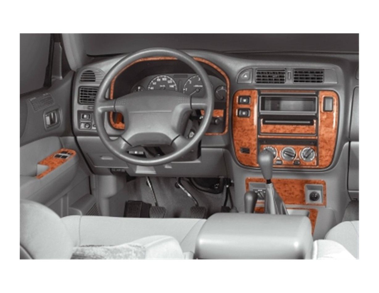 Nissan Patrol 03.98 - 01.00 Kit Rivestimento Cruscotto all'interno del veicolo Cruscotti personalizzati 21-Decori