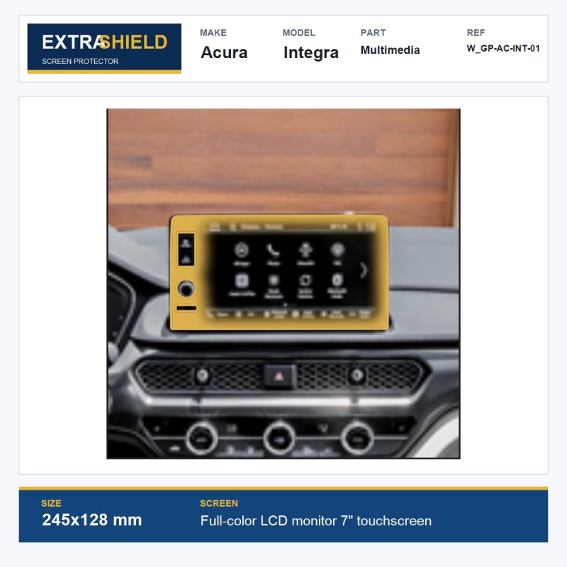 Acura Integra Multimedia ExtraShield Screen Protector