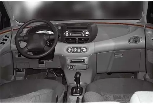 Nissan Tino 01.2000 Kit Rivestimento Cruscotto all'interno del veicolo Cruscotti personalizzati 6-Decori Nissan Tino 01.2000 Kit Rivestimento Cruscotto all'interno del veicolo Cruscotti personalizzati 6-Decori