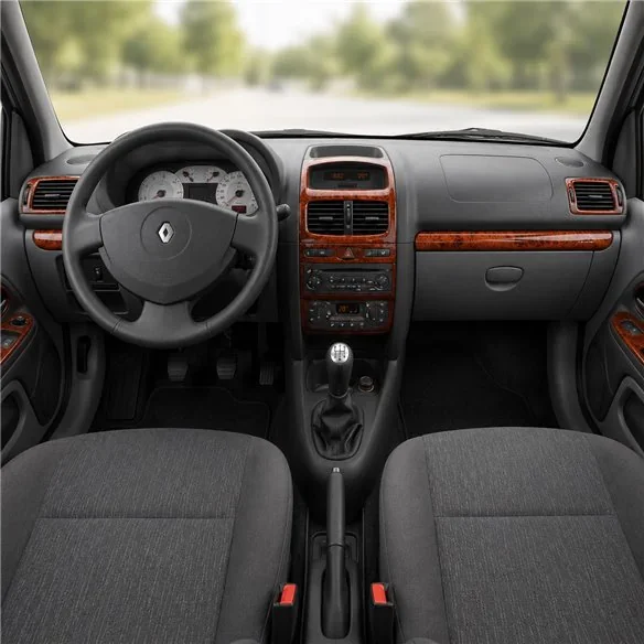Renault Thalia 2002-2005 kit cruscotto 3D, 6 pezzi
