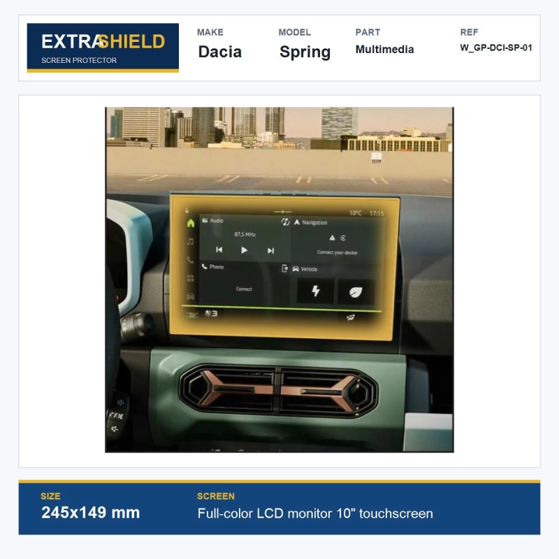 Dacia Spring Multimedia ExtraShield Screen Protector