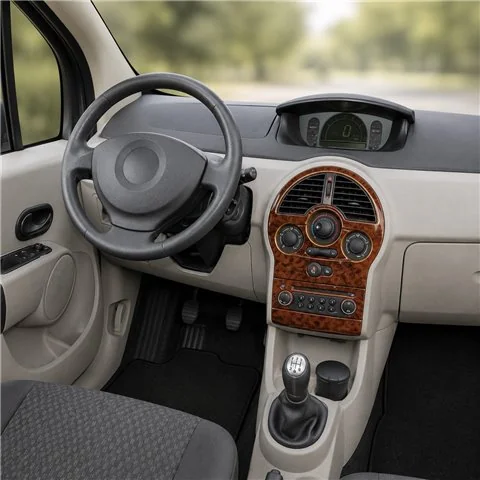 Renault Modus 2004+ kit cruscotto 3D, 4 pezzi