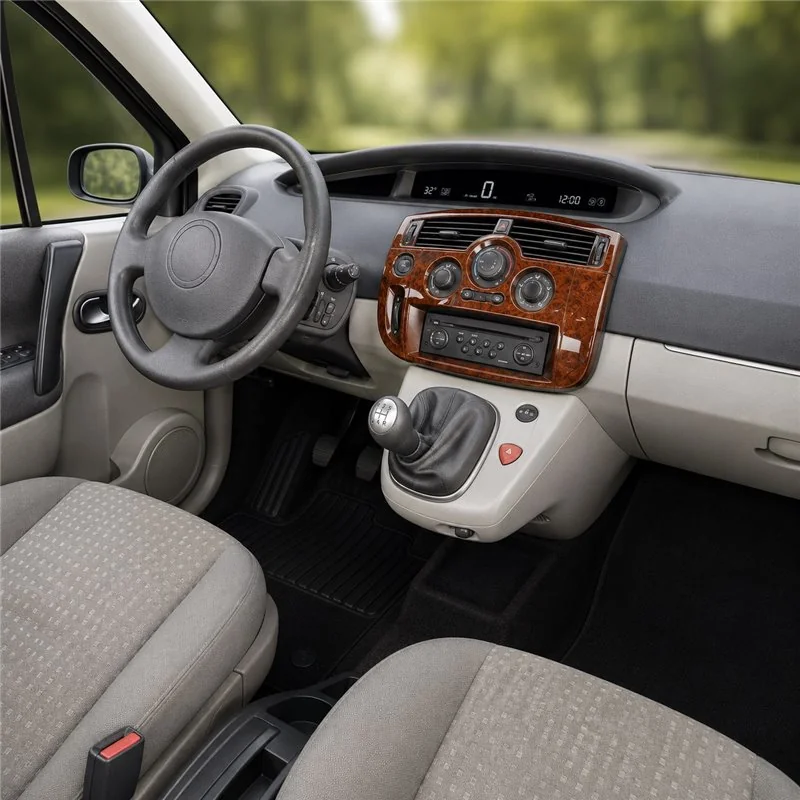 Renault Megane Scenic 2003-2010 kit cruscotto 3D, 7 pezzi
