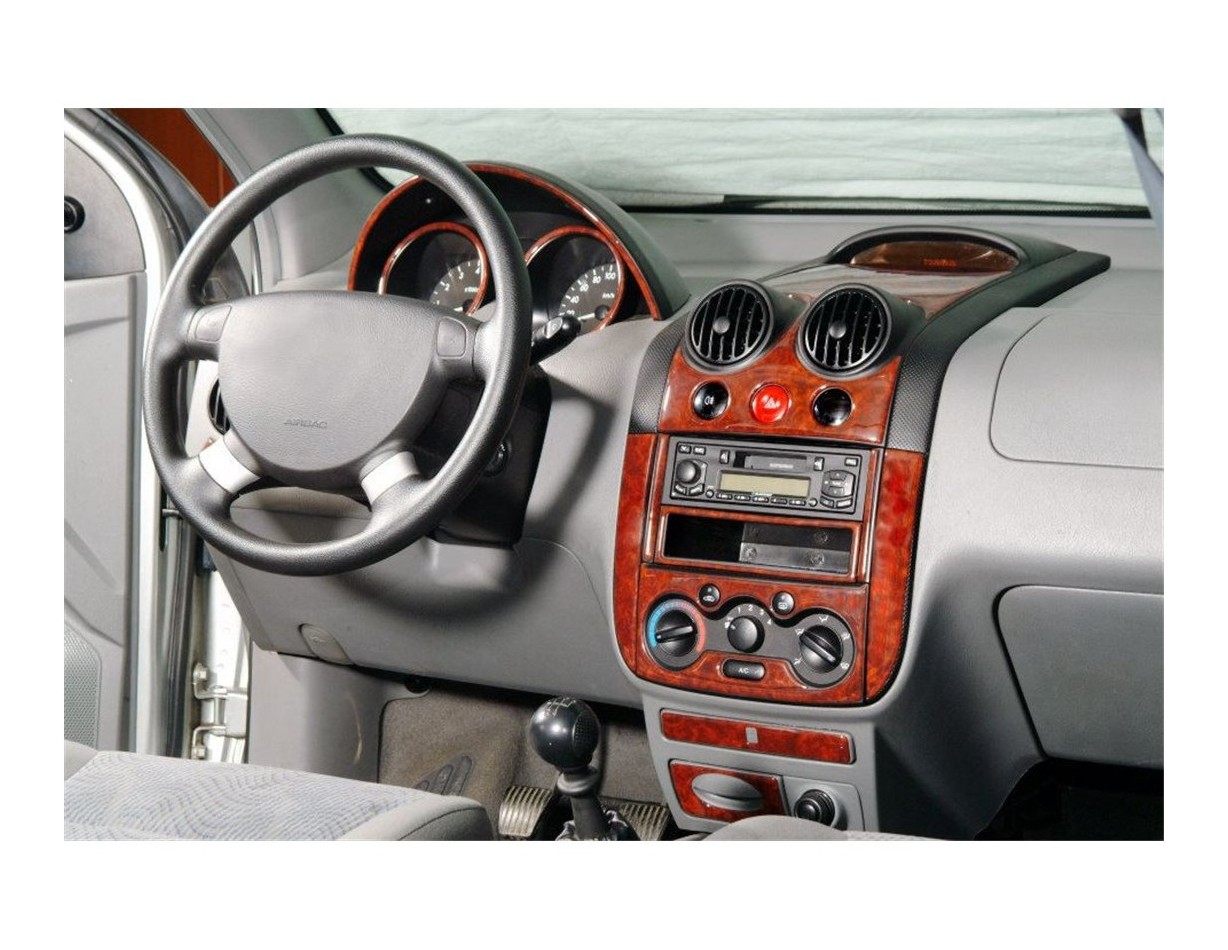 Chevrolet Aveo 03.04 - 01.06 Kit Rivestimento Cruscotto all'interno del veicolo Cruscotti personalizzati 29-Decori Chevrolet Aveo 03.04 - 01.06 Kit Rivestimento Cruscotto all'interno del veicolo Cruscotti personalizzati 29-Decori