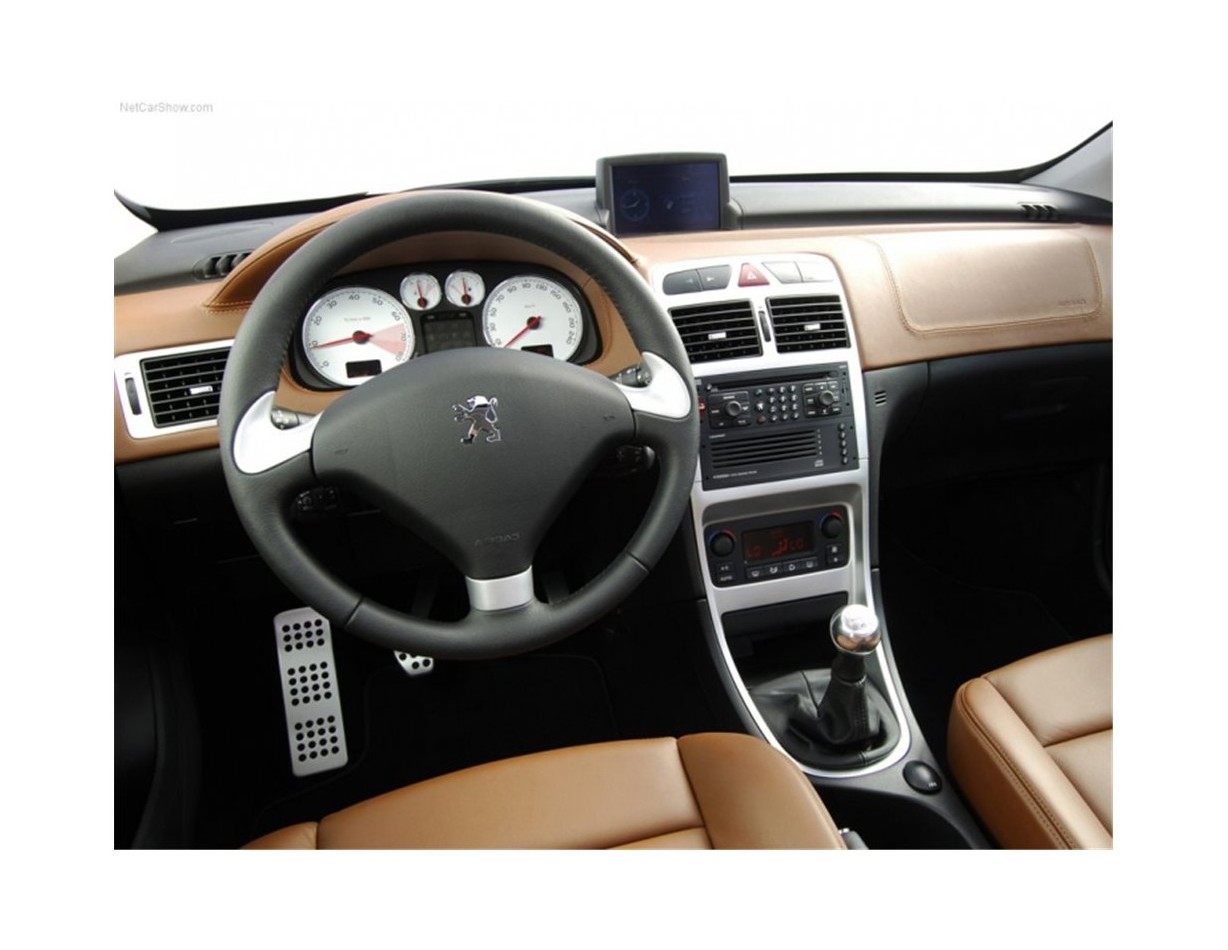 Peugeot 307 02.04 - 12.08 Kit Rivestimento Cruscotto all'interno del veicolo Cruscotti personalizzati 12-Decori