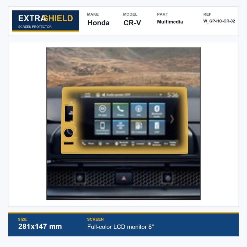 Honda CR-V Multimedia ExtraShield Screen Protector