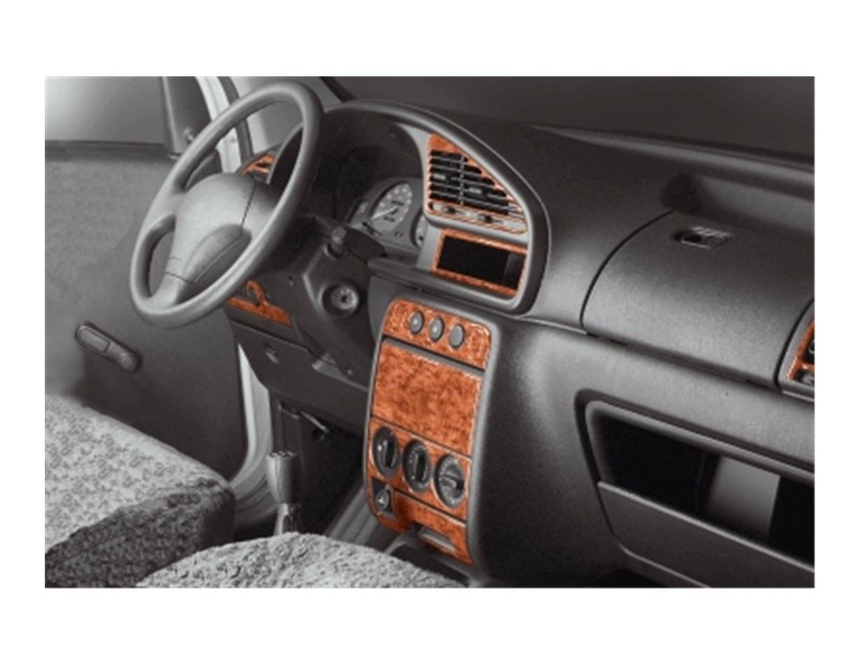 Peugeot Partner 09.96 - 09.02 Kit Rivestimento Cruscotto all'interno del veicolo Cruscotti personalizzati 14-Decori