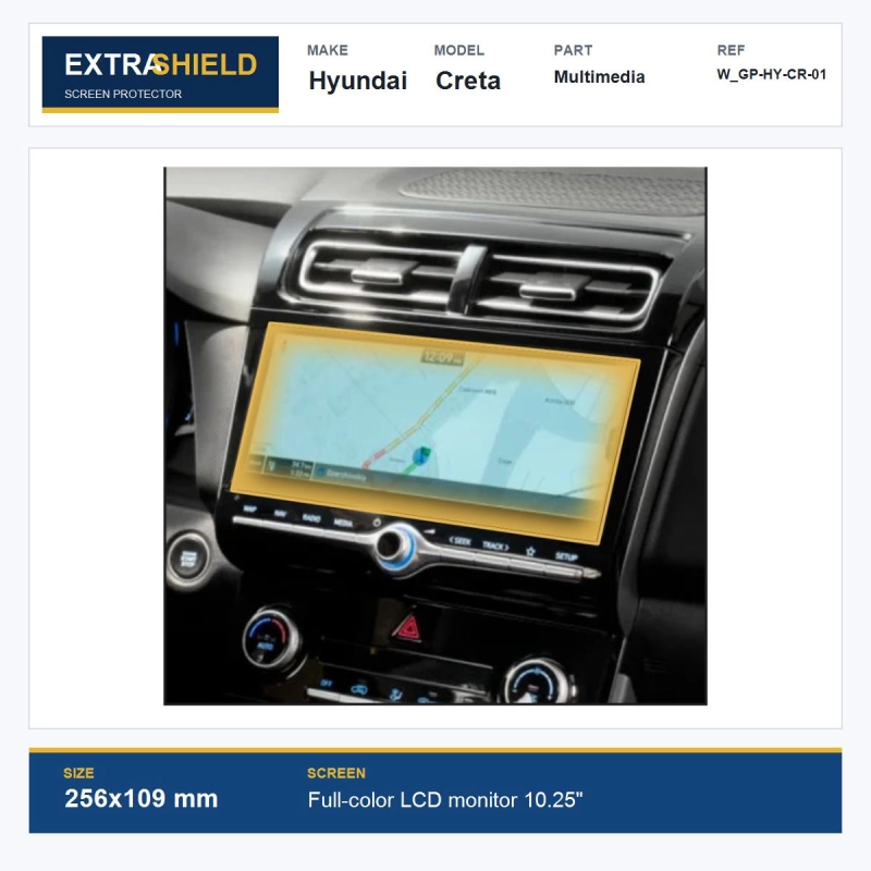 Hyundai Creta Multimedia ExtraShield Screen Protector