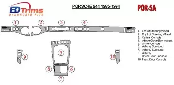 Porsche 944 1985-1994 Full Set Cruscotto BD Rivestimenti interni