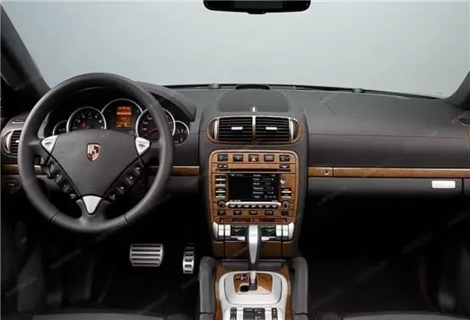 Porsche Cayenne 2003-2010 Mittelkonsole Armaturendekor Cockpit Dekor 87 -Teile