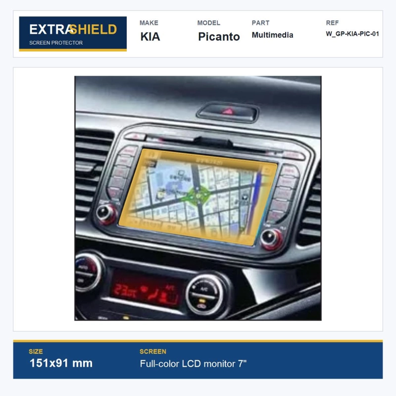 KIA Picanto Multimedia ExtraShield Screen Protector