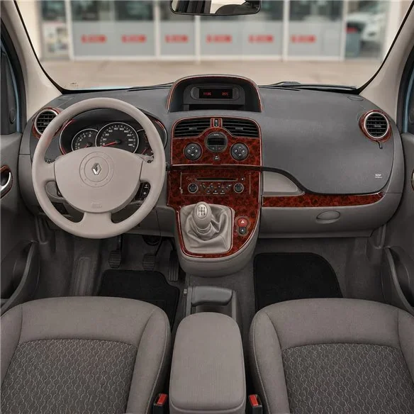 Renault Kangoo 2008-2011 kit cruscotto 3D, 14 pezzi